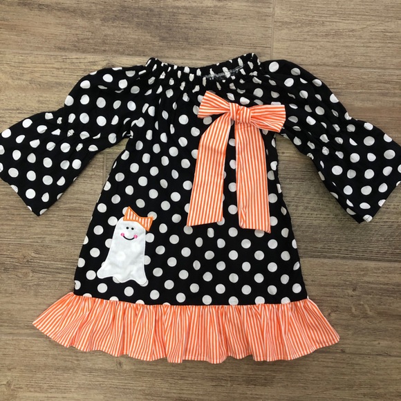 Other - Girls Boutique Halloween Cute Ghost Dress